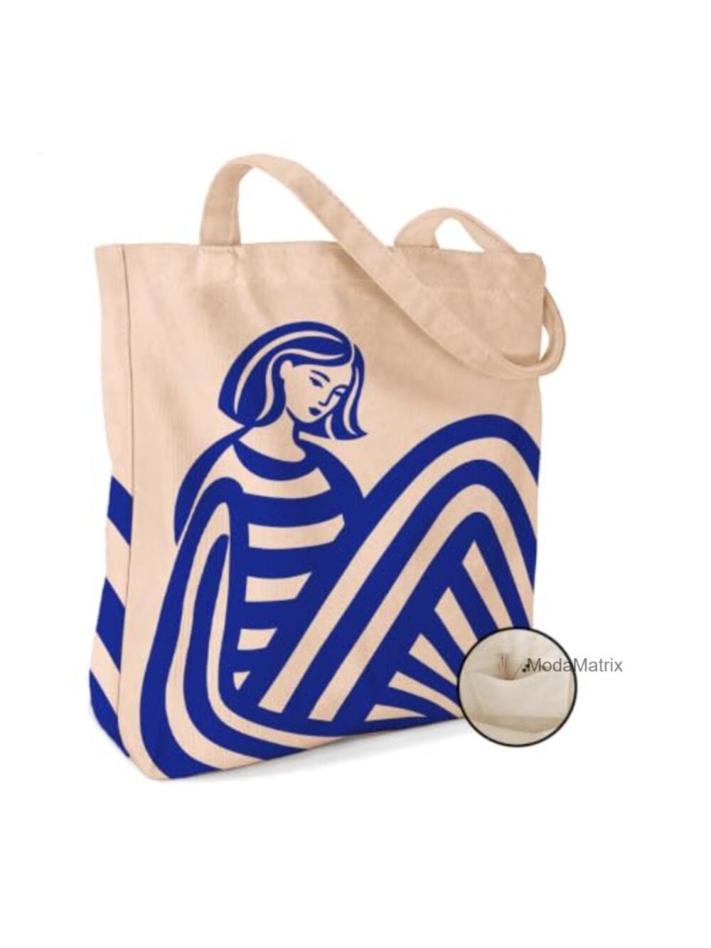 Reusable Grocery Bag Polyester Tote Foldable Lightweight Shoulder Bag